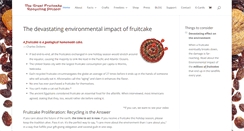 Desktop Screenshot of fruitcakerecycling.com